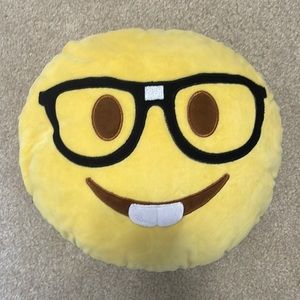 Bedding Small Emoji Pillow Nerd Poshmark